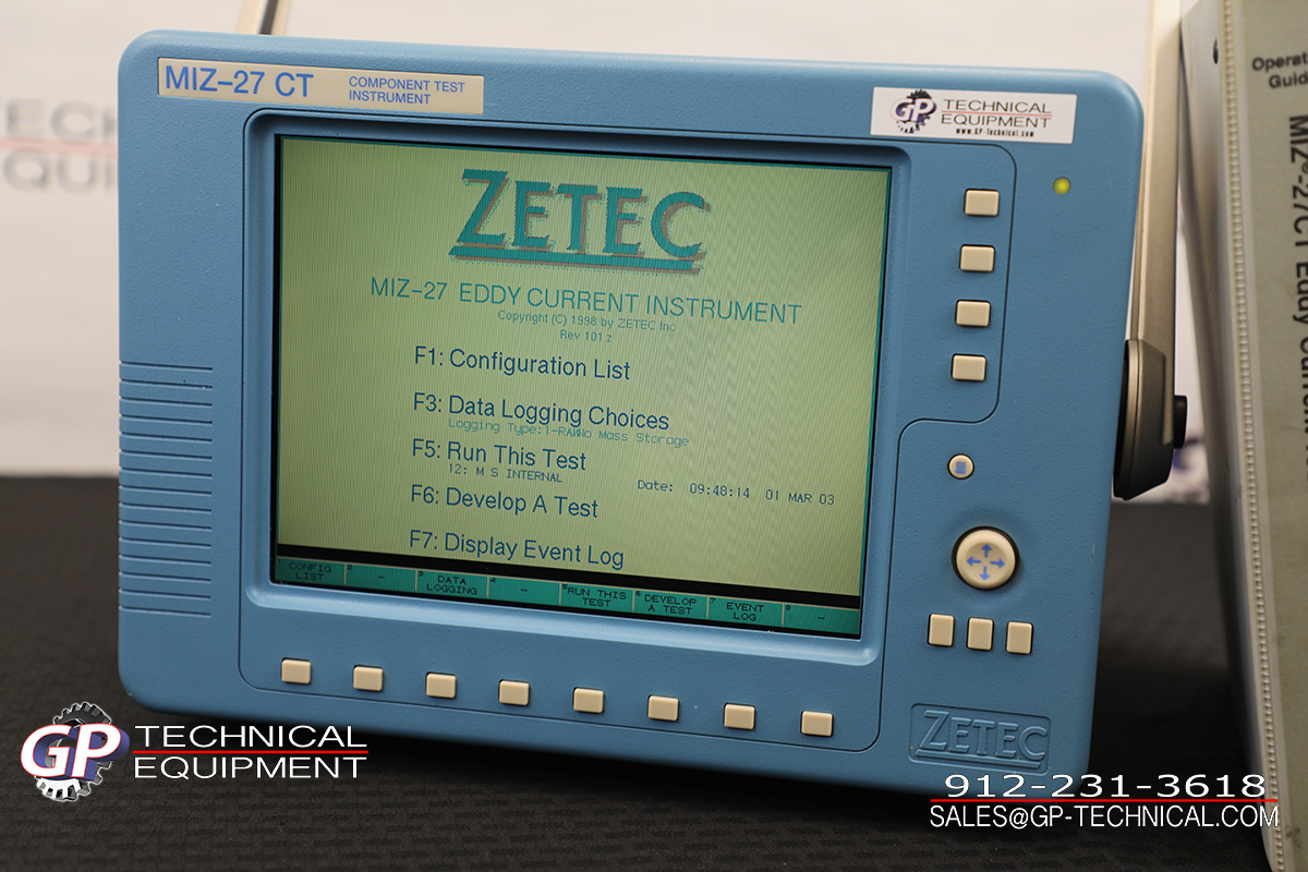 Zetec MIZ-40A Eddy Current Tester AS IS 