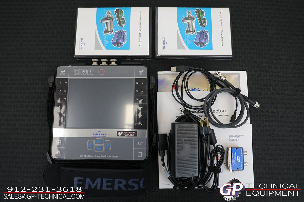 Emerson CSI 2140 Machine Health Analyzer GP Technical