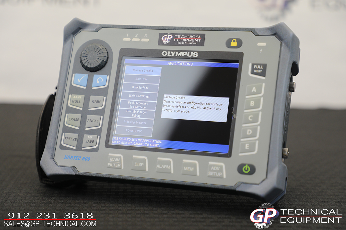 Olympus Nortec 600D Eddy Current Flaw Detector GP Technical