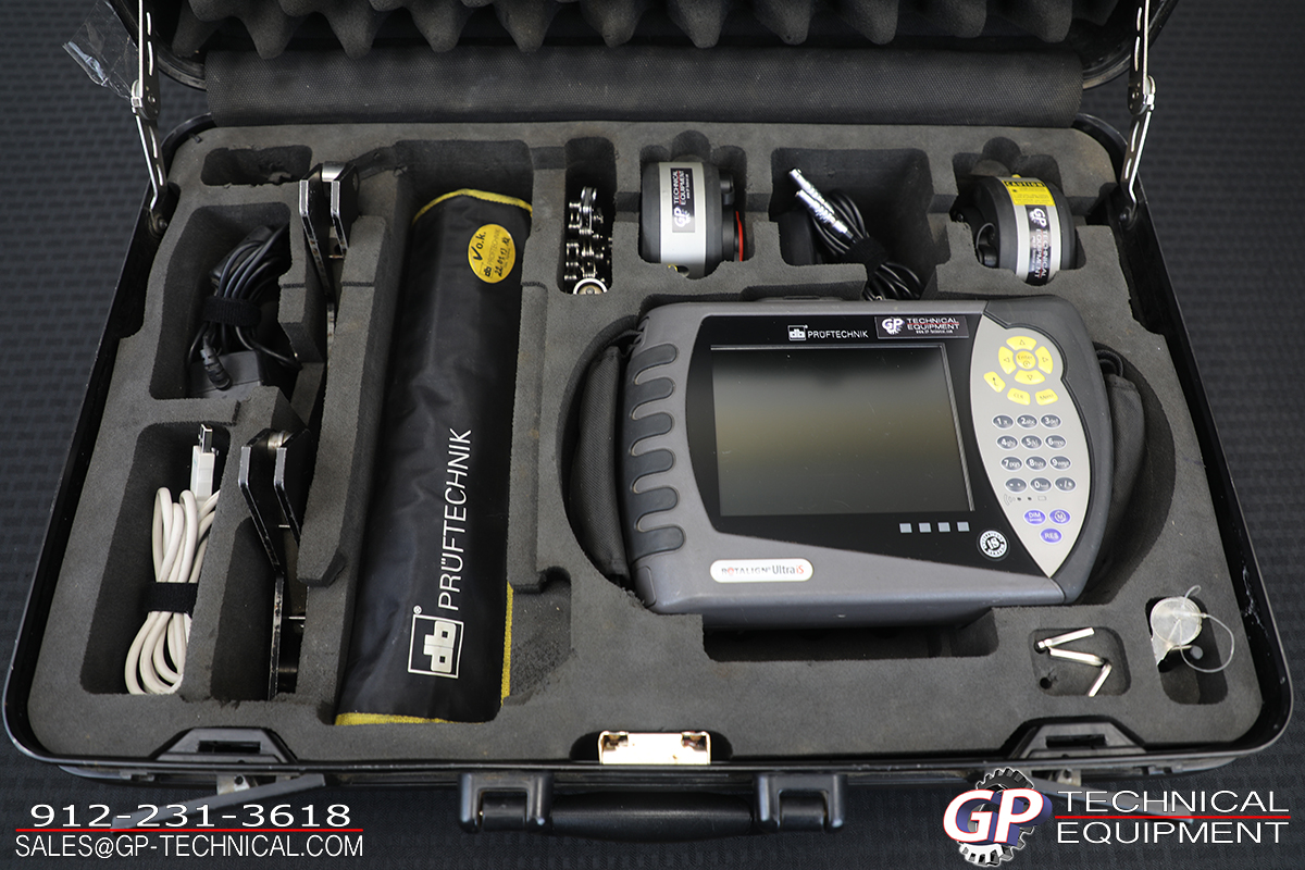 Pruftechnik Rotalign Ultra iS Laser Alignment System GP Technical