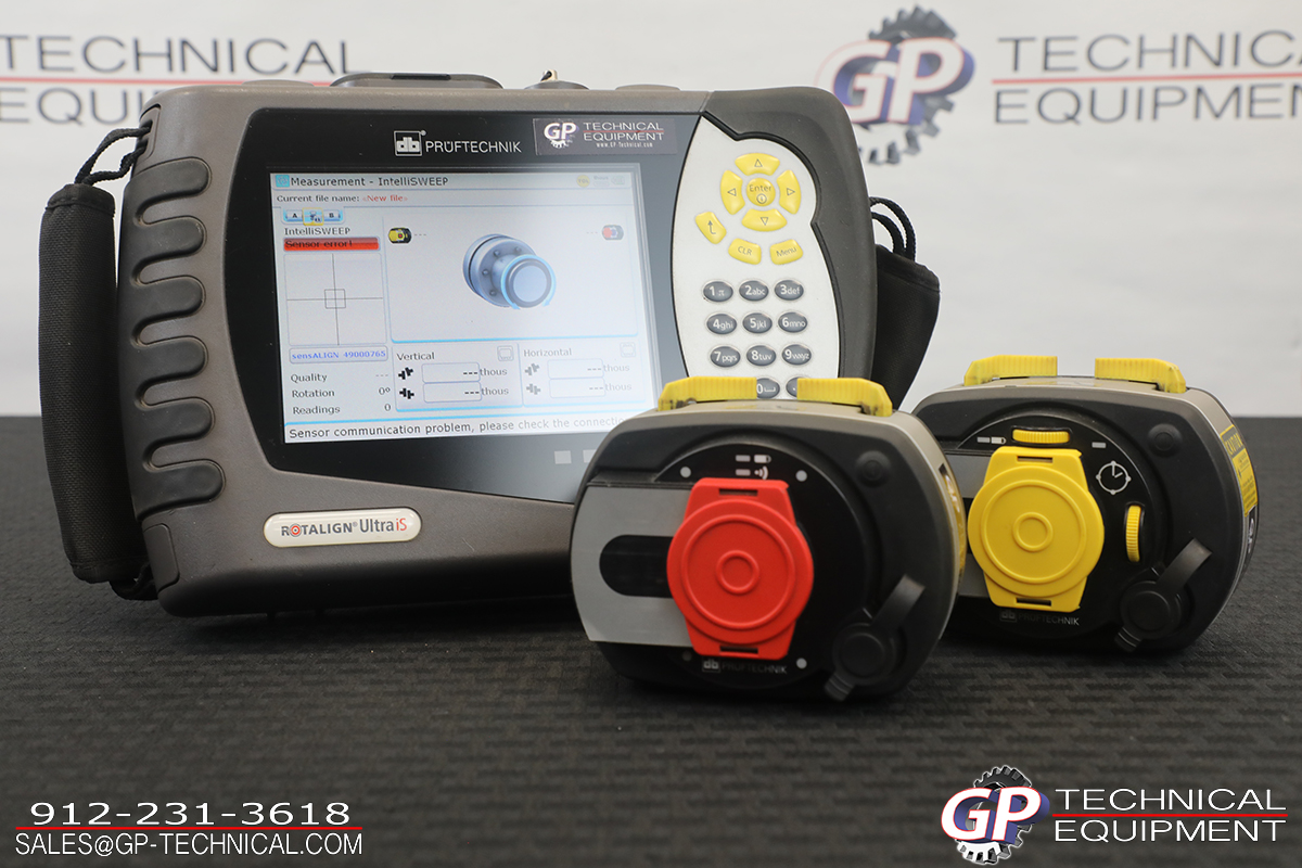 Pruftechnik Rotalign Ultra iS Laser Alignment System GP Technical
